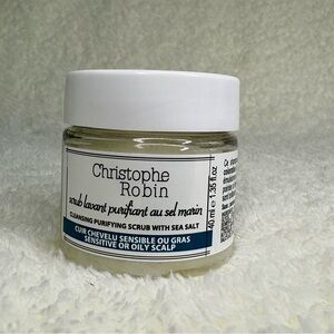 Christophe Robin Sea Salt Scalp Scrub 40ml – Sensitive/Oily Scalp
